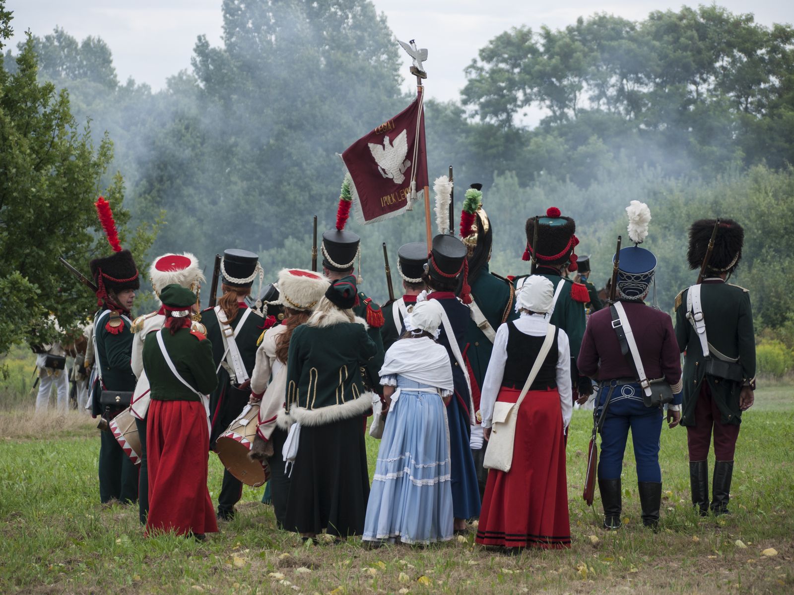 Grossbeeren-2012-polnische Flagge